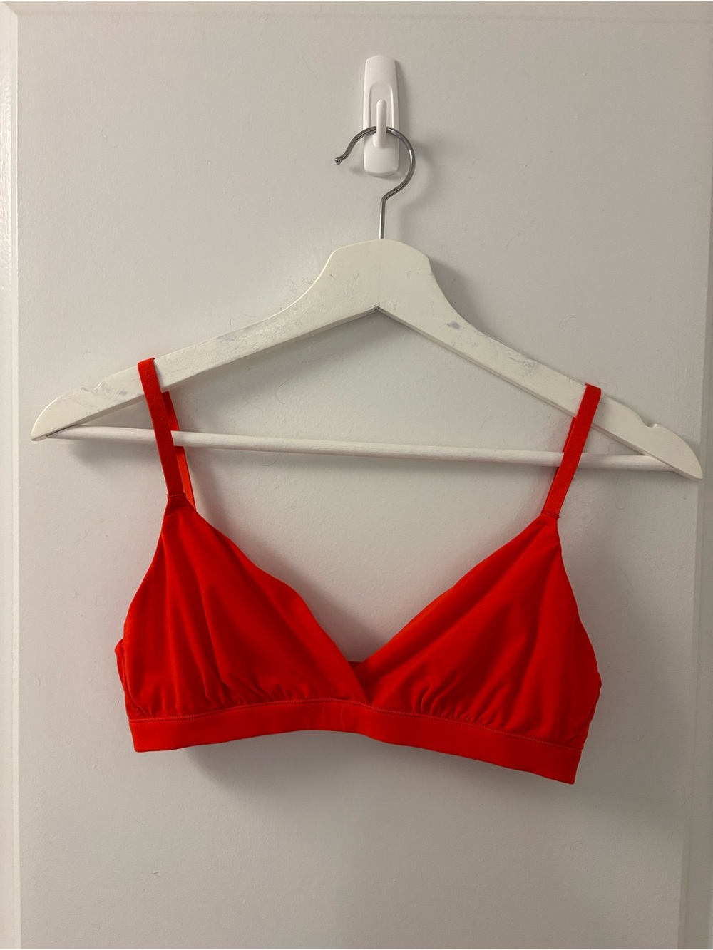 SKIMS Orange/red Bralette